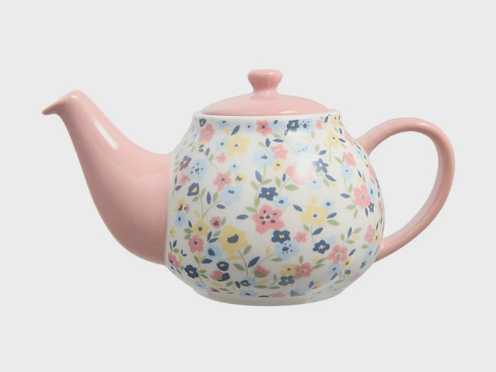 Olde English Teapot 650ml Pink Floral