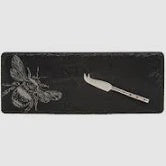 Mini Cheeseboard and Knife Set - Bee