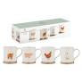 Farm Friends 4pk Assorted Mug