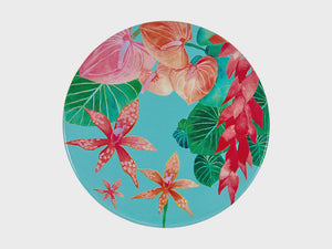 Teas & C's Tropicana Ceramic Round Coaster 10cm Tropical