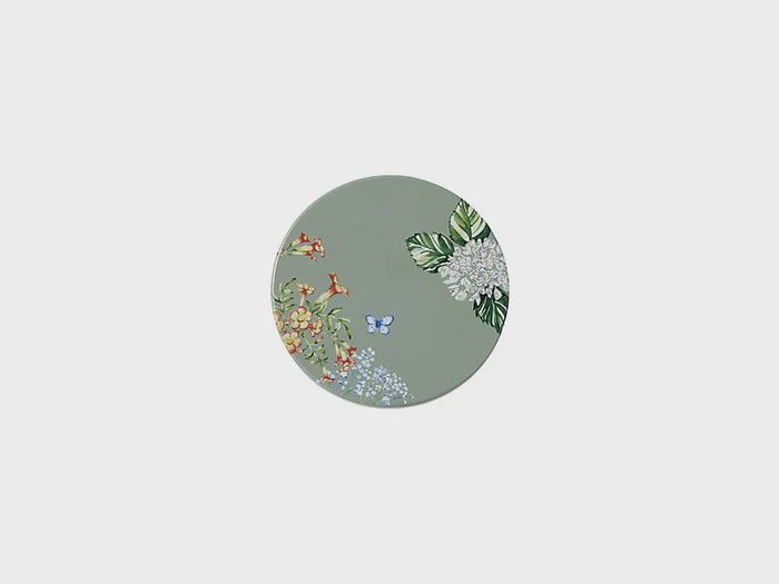 Botanica Ceramic Round Coaster 10cm Sage