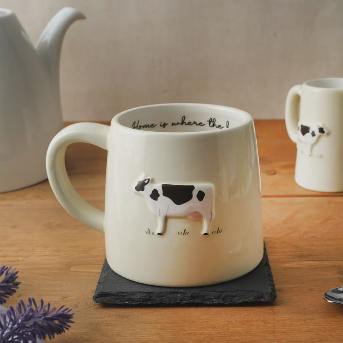 Stoneware Mug - Bramble Farm Cow