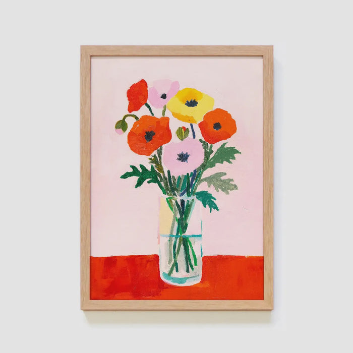 Art Print - Poppy Love A4
