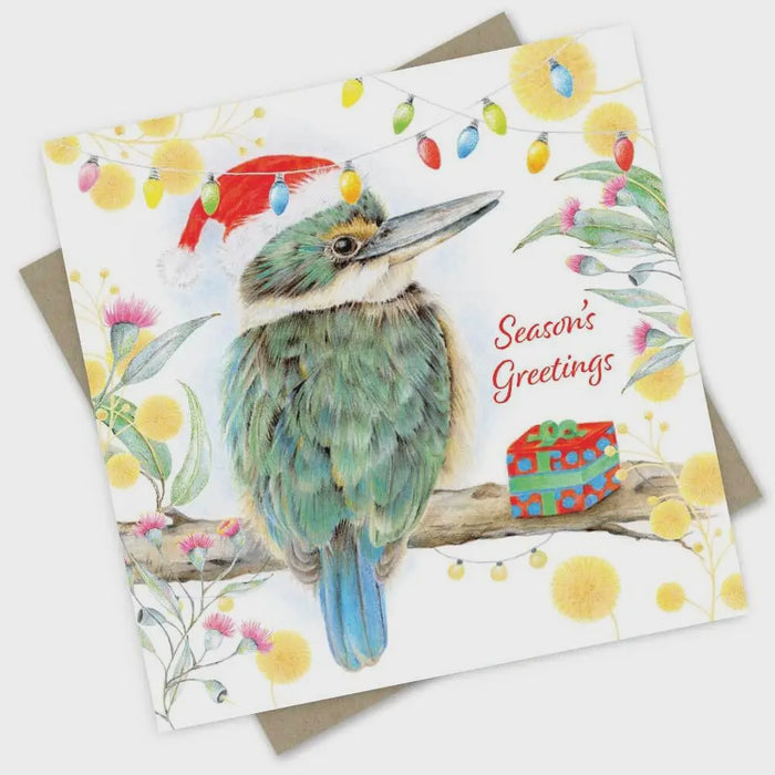 Greeting Card - Christmas Card: A Kingfisher Christmas
