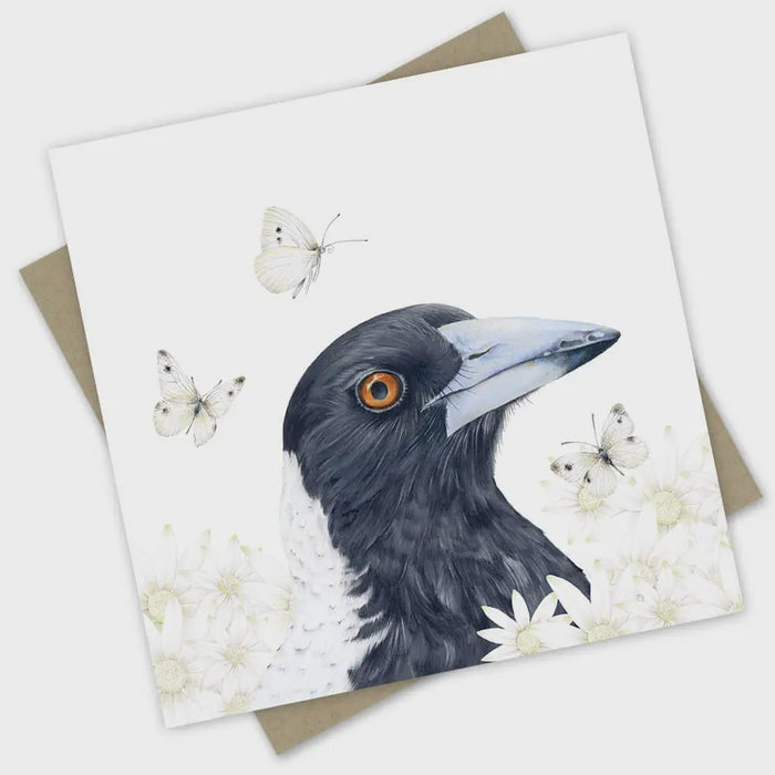 Greeting Card - Australiana: Murphy the Magpie