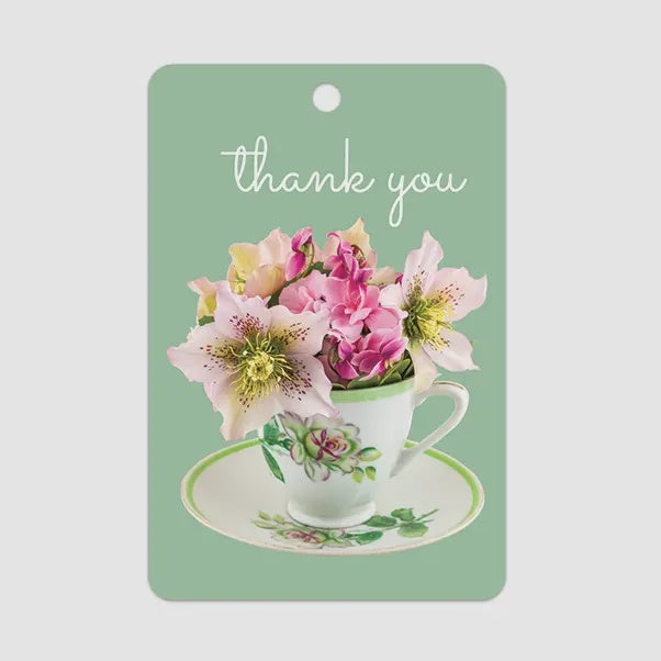 Gift Tag - Floral Thank You