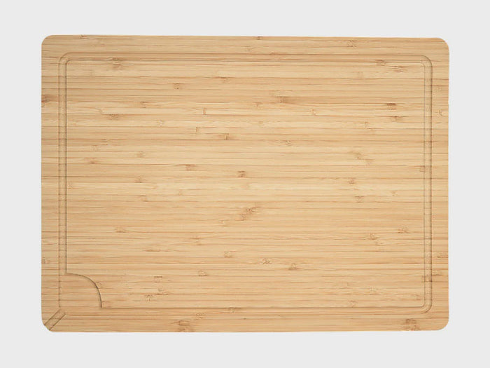 Evergreen Rectangular Tri-Ply Bamboo Board With Juice Groove 48x35cm