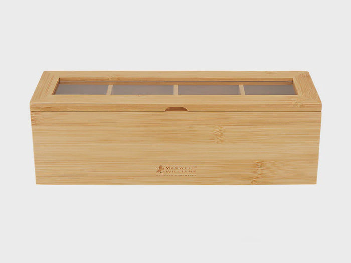 Evergreen Bamboo Tea Box 29.5x9x9.5cm