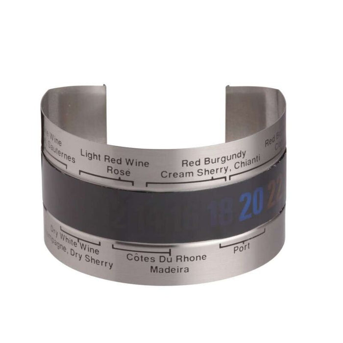 BarCraft Wine Bottle Thermometer Sleeve