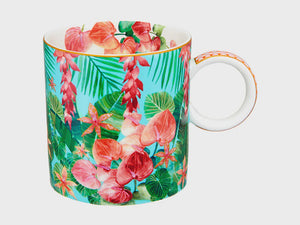 Teas & C's Tropicana Straight Mug 380ML Blue