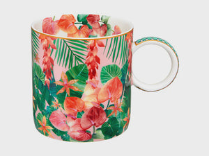 Teas & C's Tropicana Straight Mug 380ML Pink