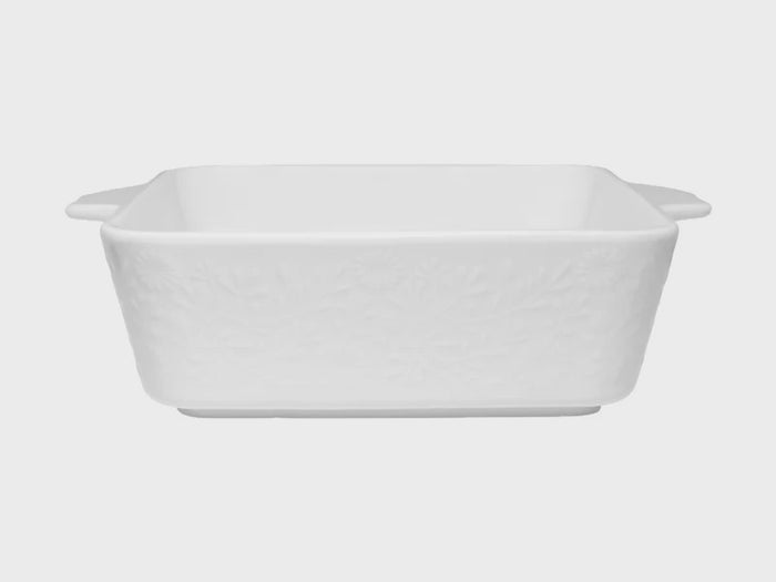 Blooms Square Baker White