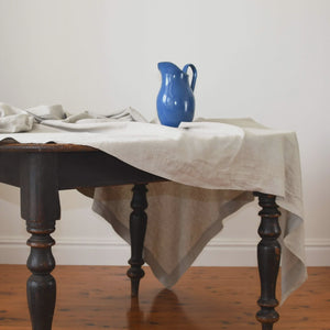 Linen Tablecloth - Bircher Natural