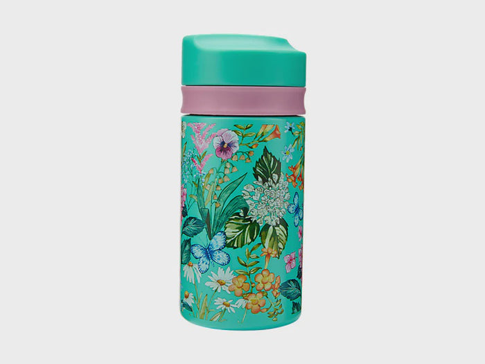 Botanica Double Wall Insulated Travel Cup 350ML Green Gift Boxed