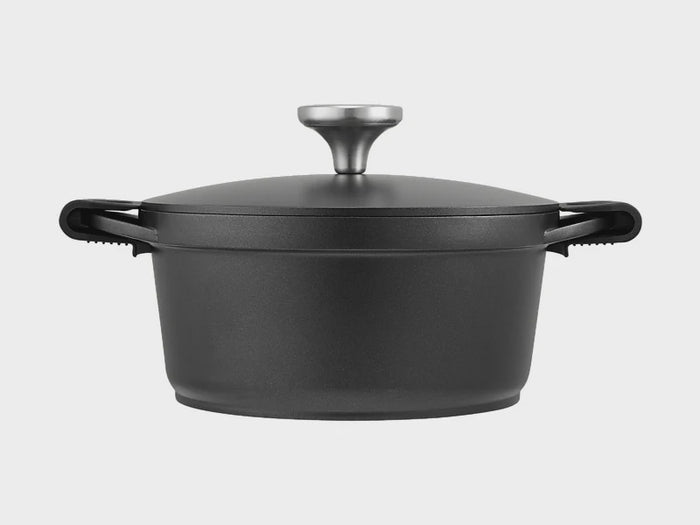 Agile Non-Stick Casserole 20cm / 2.4L Black