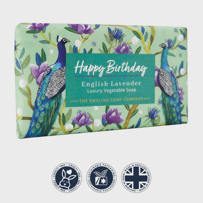 Soap - Happy Birthday (Peacock)