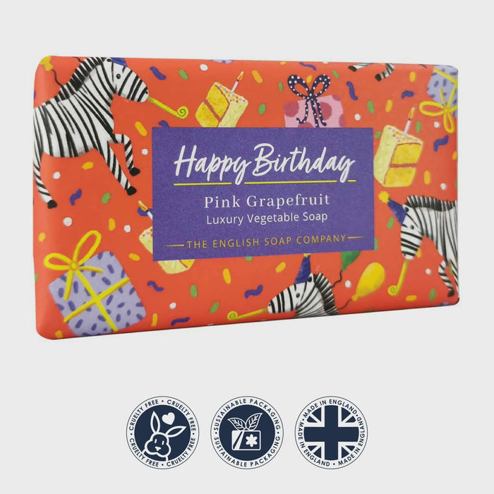 Soap - Happy Birthday (Zebra)