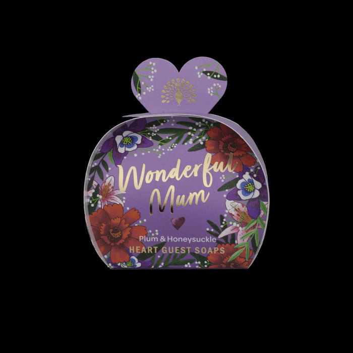 Mini Gift Soaps Wonderful Mum - Plum & Honesysuckle