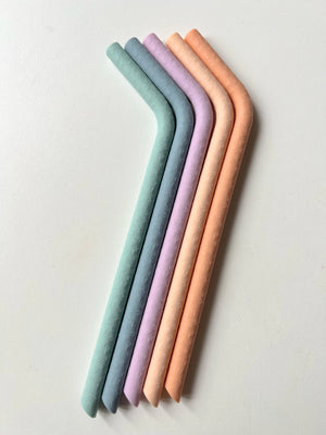 Tiny Bendie Straws - Pastel