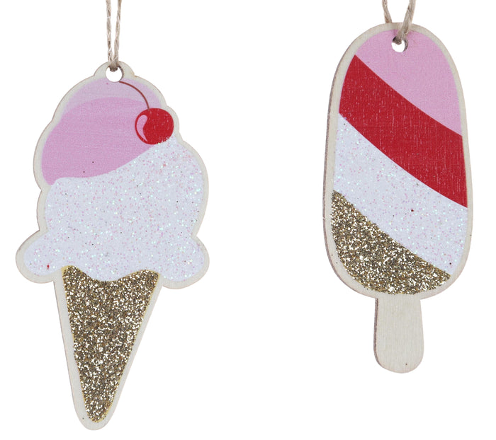 Cute Ice Creams Hanging Decoration Pink Assorted Designs