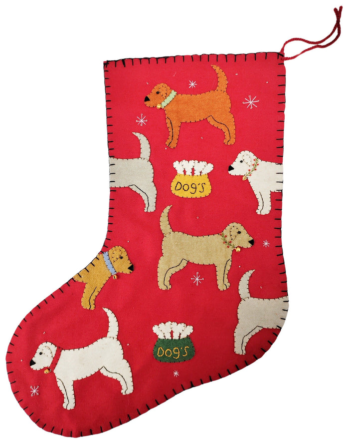 Dog Stocking Red 45cm