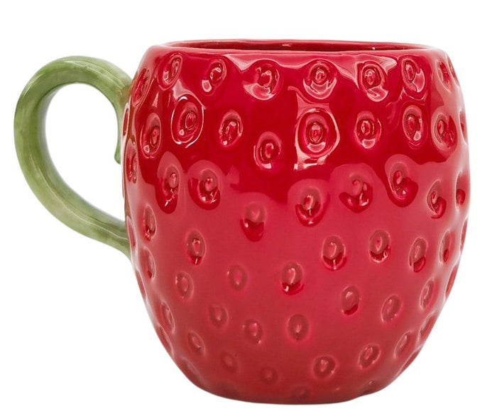 Strawberry Mug Red 10cm