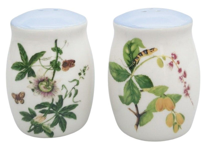 Botanicals Salt & Pepper Shakers Blue 8cm