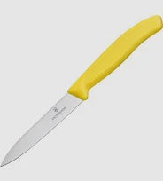 11cm Tomato/Sausage Knife - Yellow