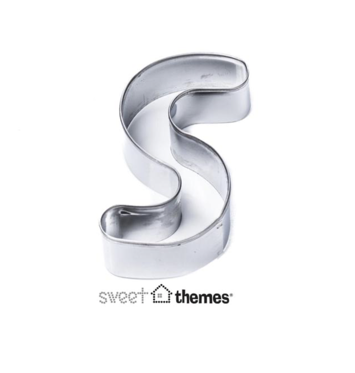 Cookie Cutter Letter S