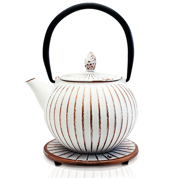 Anyang White Iron Teapot 850ml