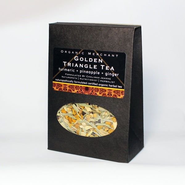 OM Golden Turmeric Tea Box