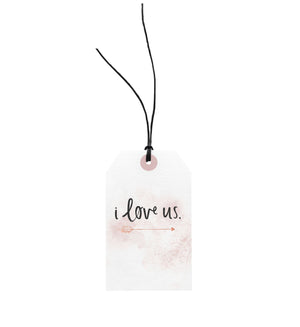 I Love Us. | Gift Tag
