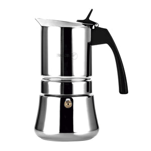 ETNICA 4 CUP STAINLESS STEEL ESPRESSO MAKER
