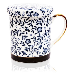 Japan Blue Blossom Infuser Mug