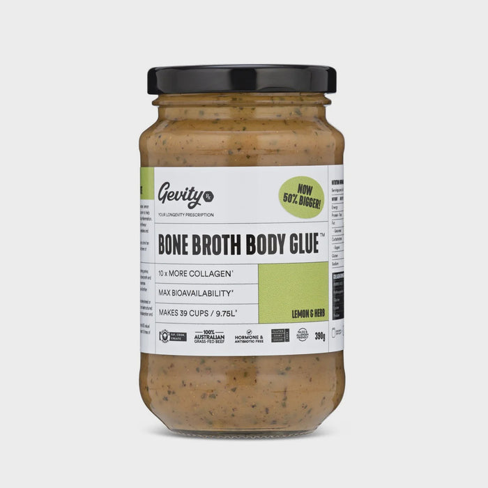 Bone Broth Body GlueTM - Lemon & Herb