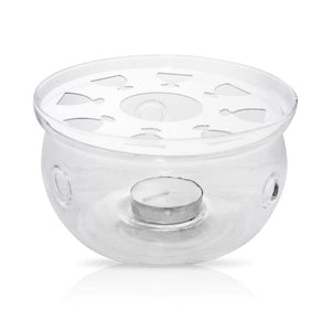 Glass Warmer with Candle