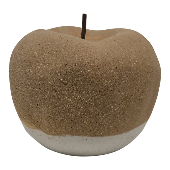 Airlie Apple Clay/White Ornament 12cm