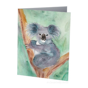 Greeting Card - Watercolour Koala