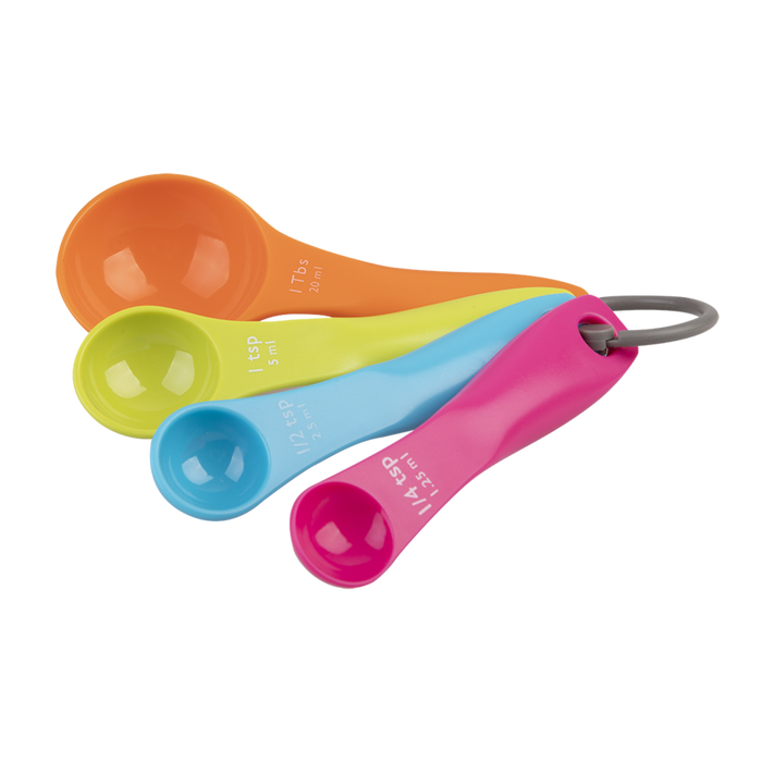 Measure Spoons S/4 Multi Colours