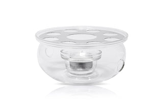 Quality Glass Warmer + Candle