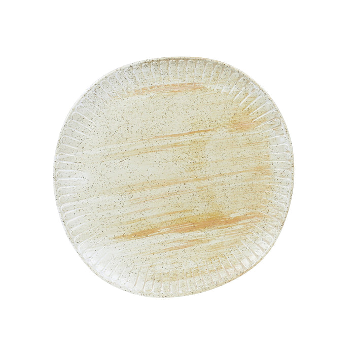 Round Platter - White Ceylon
