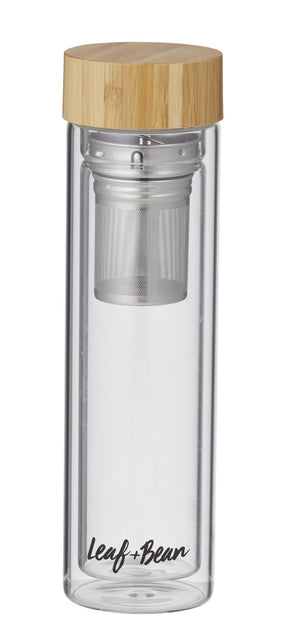 Florence Glass Tea Infuser Flask 500ml