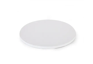 Mondo 12mm Drum Cake Board Round - White 12in/30cm