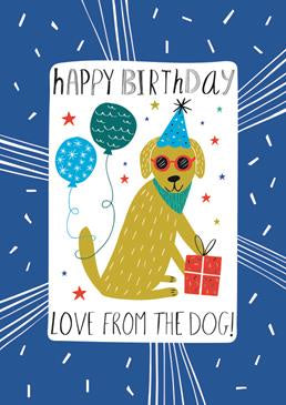 JH Card Happy Birthday Love From The Dog