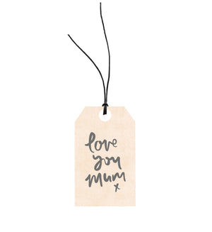 Love You, Mum | Gift Tag