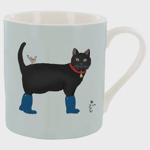 Emma Lawrence Black Cat Mug