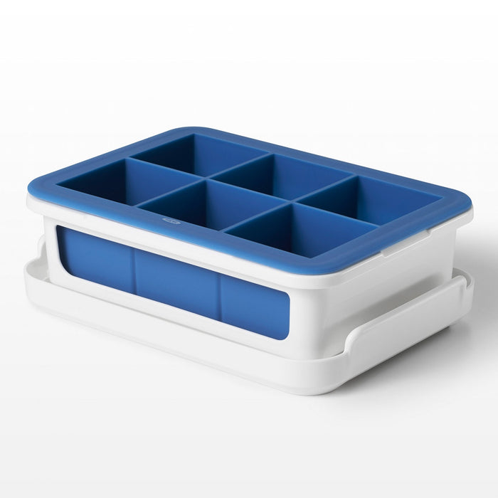 Covered Ice Cube Tray Large