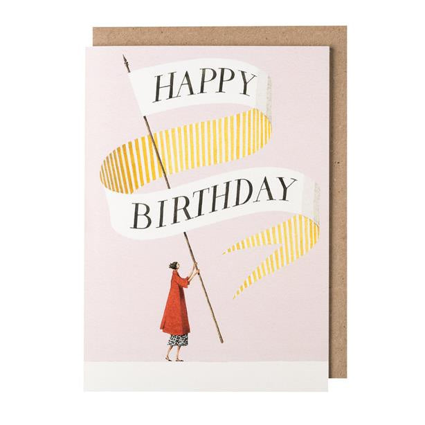LS Card Birthday Lady GC032