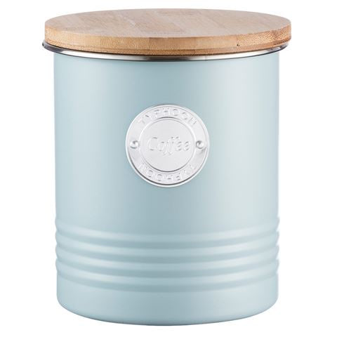 Typhoon Living Coffee Canister 1lt Blue