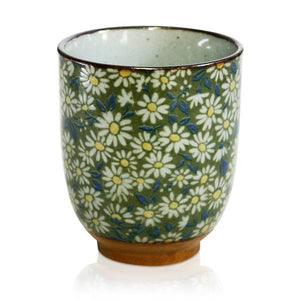Japanese Daisies Cup Green